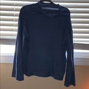 Free People wide sleeve flowy top